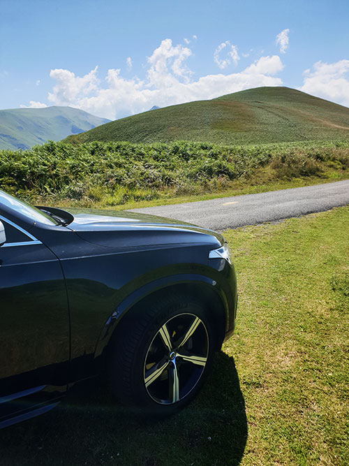 Volvo hybride, chauffeur à Biarritz