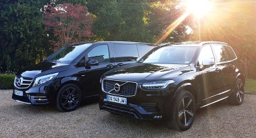 V CLASS AND LUXURY SUV XC90