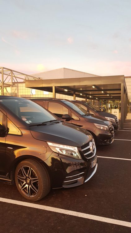 Transfert aeroport gare Biarritz avec nos minivans luxe Viano Classe V et Classe S